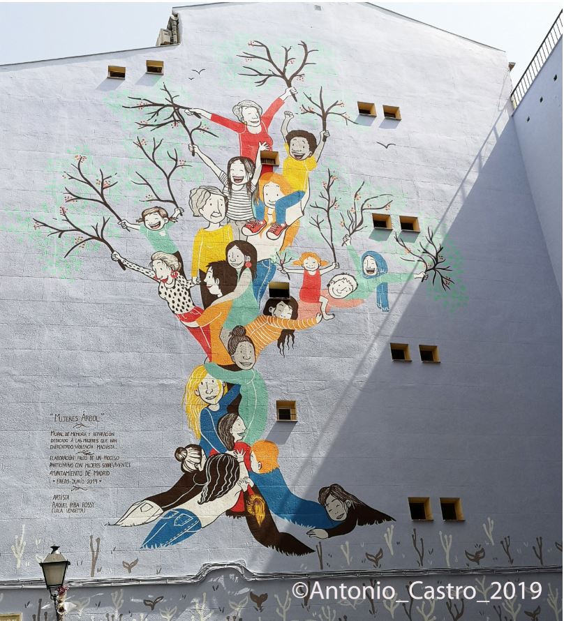 Mural ‘Mujeres árbol’