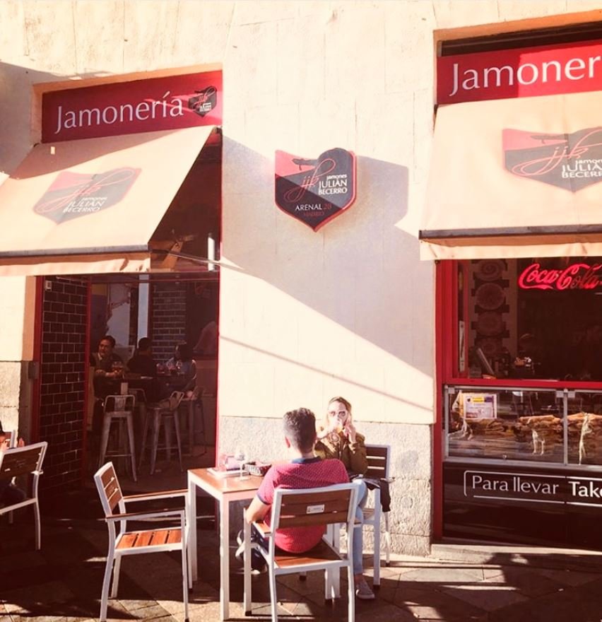 Jamonería Julián Becerro-Arenal