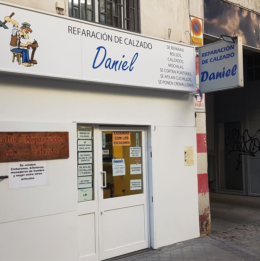 Reparación de calzado Daniel
