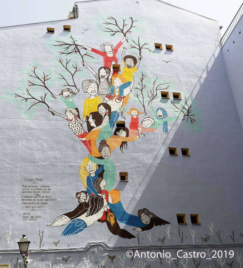 Mural ‘Mujeres árbol’